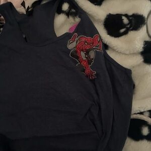 Marvel Spider-Man Navy Tank Top